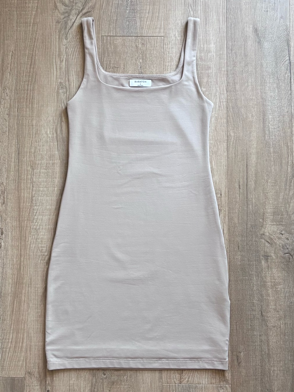 Babaton Contour Squareneck Mini Dress